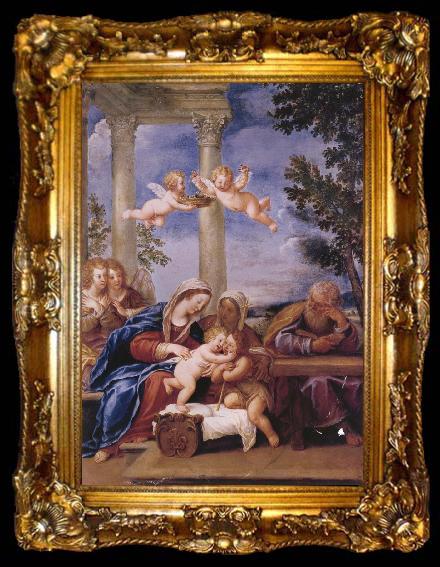 framed  ALBOTTO  Francesco Sacra famiglia, ta009-2